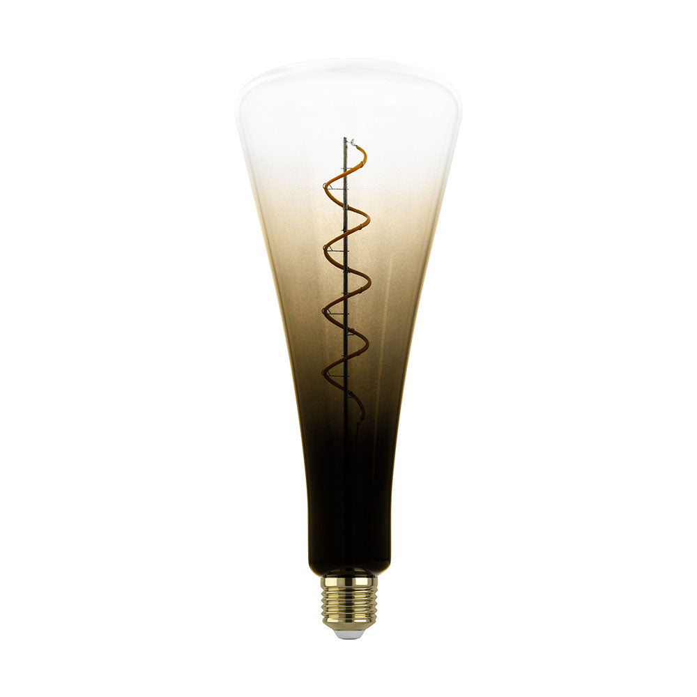 Filament Dimmable LED Globe Bulb ES Brown Transparent Glass 17K